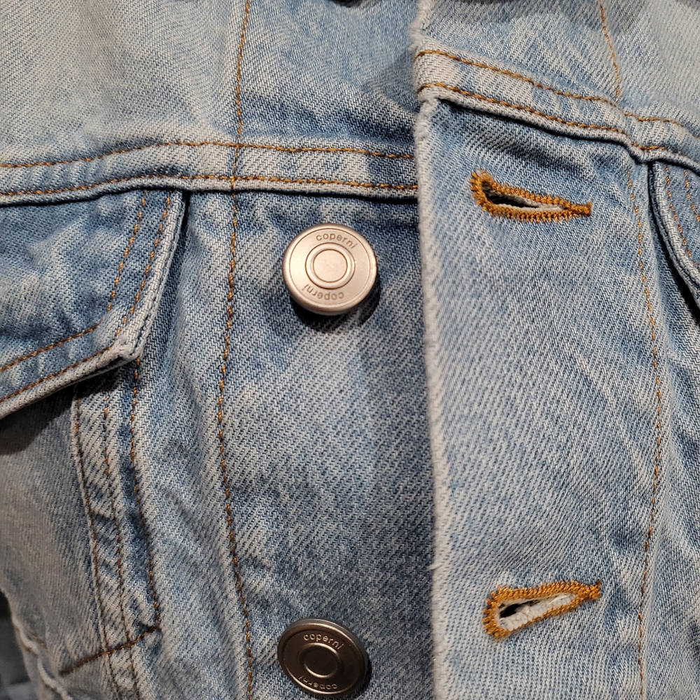 Coperni Sky Blue Denim Jacket - Picture 6 of 9